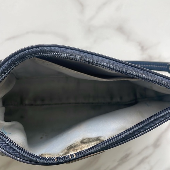 Coach Wristlet Navy Blue Patent Leather bag - Picture 5 of 10